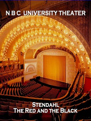 cover image of N B C University Theater: The Red and the Black